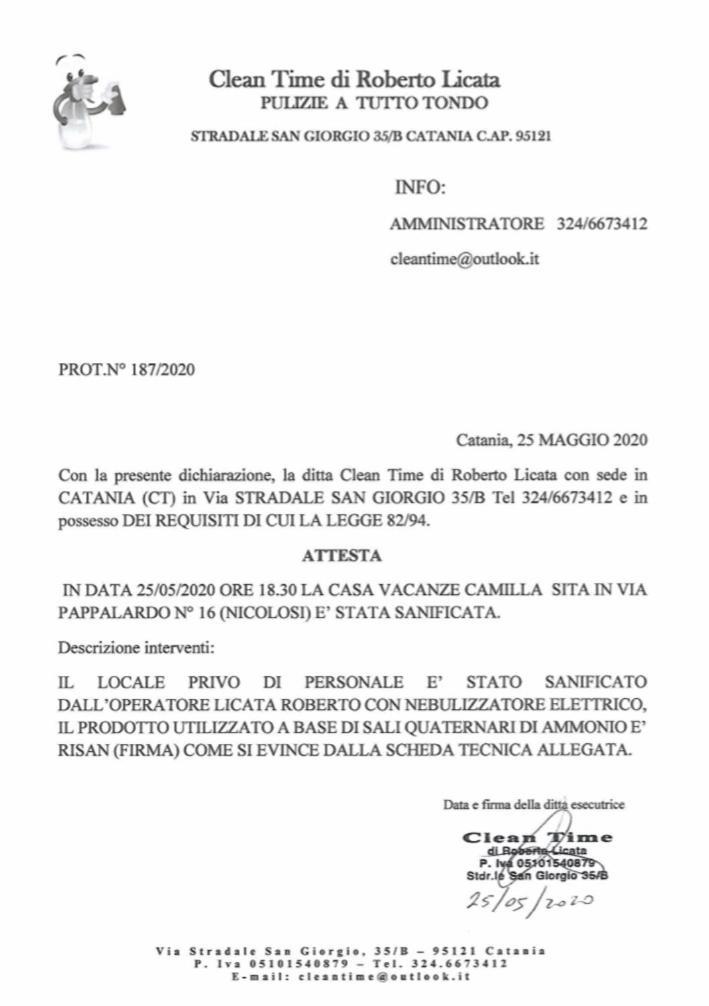 Camilla Affitta Camere Nicolosi Bagian luar foto